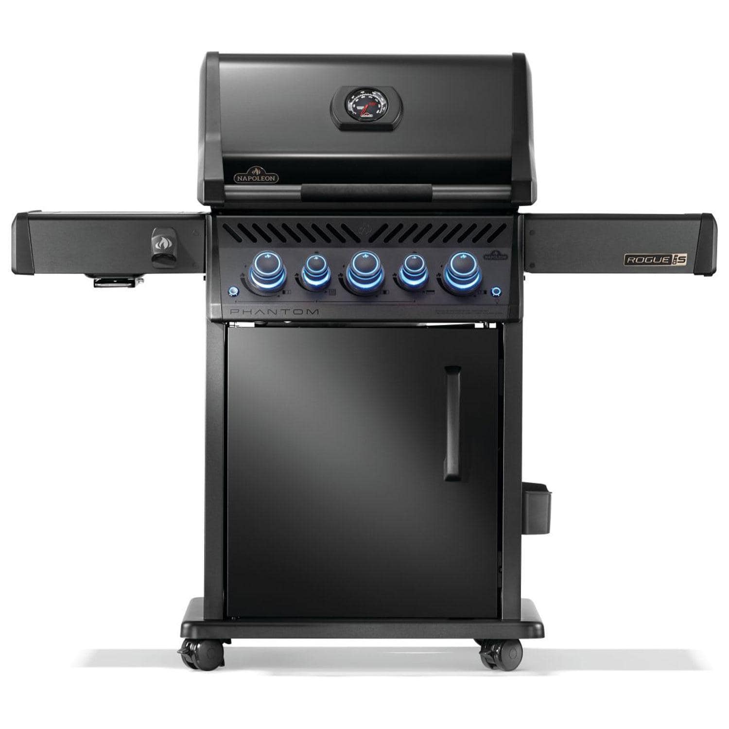 napoleon-rogue-pro-s-phantom-425-3-burner-propane-grill-w-side-burner-safetyglow-rps425rsibpk-2-phm