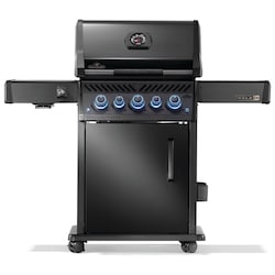Napoleon Rogue PRO-S Phantom 425 3-Burner Propane Grill w/ Side Burner & SafetyGlow - RPS425RSIBPK-2-PHM