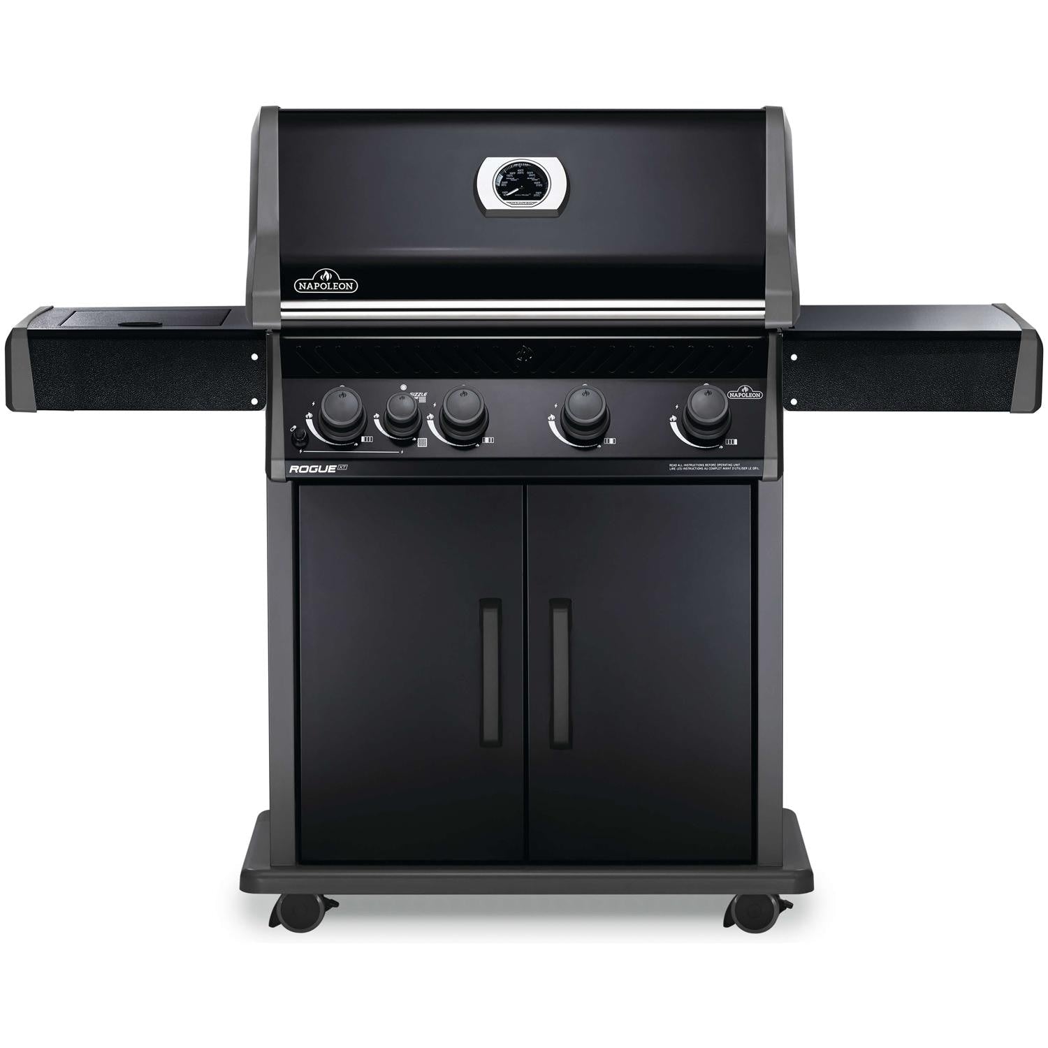 napoleon-rogue-xt-525-sib-natural-gas-grill-with-infrared-side-burner-black-rxt525sibnk-1