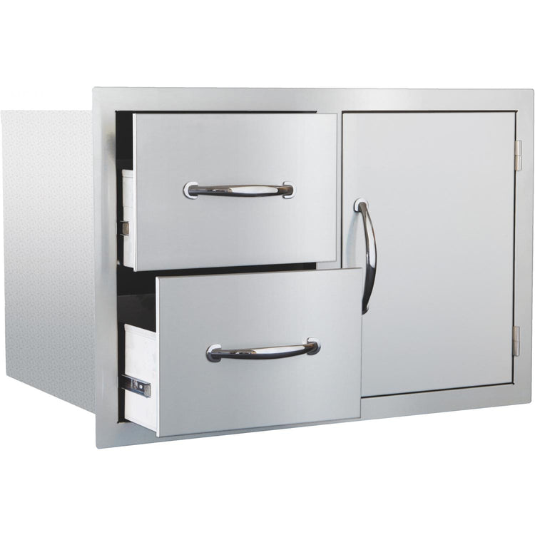 summerset-33-inch-stainless-steel-masonry-access-door-double-drawer-combo-ssdc2-33m