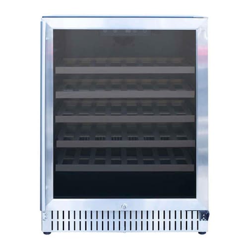 Summerset 24-Inch Outdoor Rated Dual Zone Wine Cooler - SSRFR-24WD