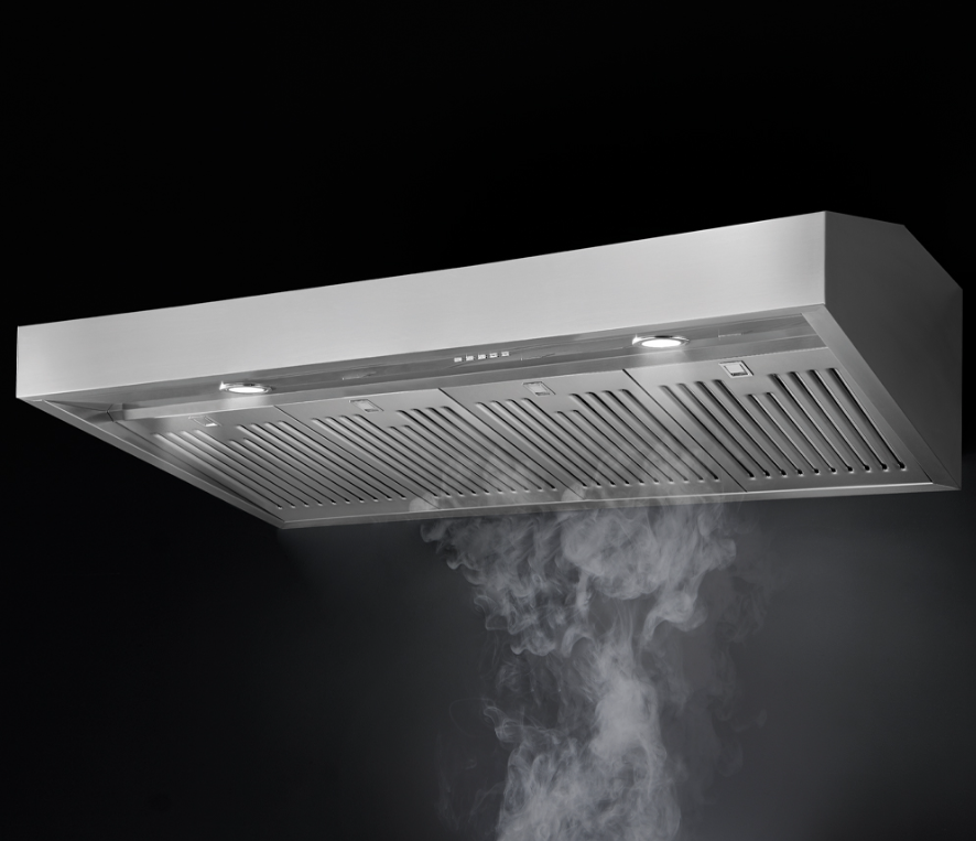 48" Professional Wall Range Hood, 18" Tall