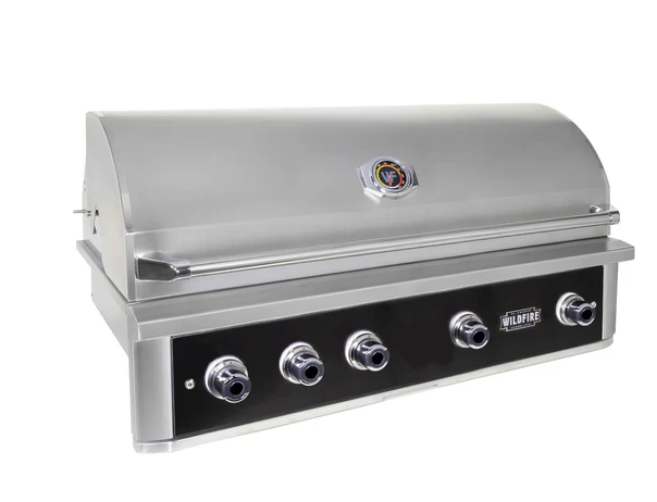 Wildfire Ranch Pro 42-in 4 Burner Black 304 SS Natural Gas Grill - WFPRO42G-BSS-NG