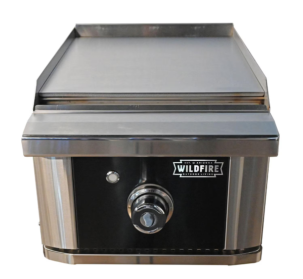 Wildfire Ranch Pro 15-in 1 Burner Black 304 SS Propane Side Griddle - WFSDGRD-BSS-LP