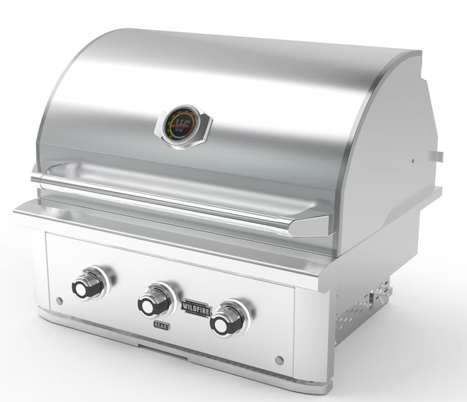 Wildfire Ranch Pro 30-in 2 Burner SS Natural Gas Grill - WFPRO30G-SS-NG