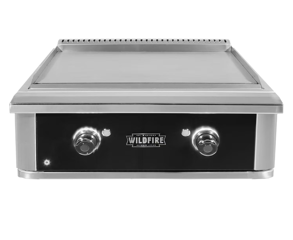 Wildfire Ranch Pro 30-in 2 Burner Black 304 SS Propane Griddle - WFPRO30GRD-BSS-LP