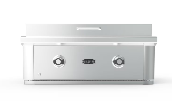 Wildfire Ranch Pro 30-in 2 Burner 304 SS Natural Gas Griddle - WFPRO30GRD-SS-NG