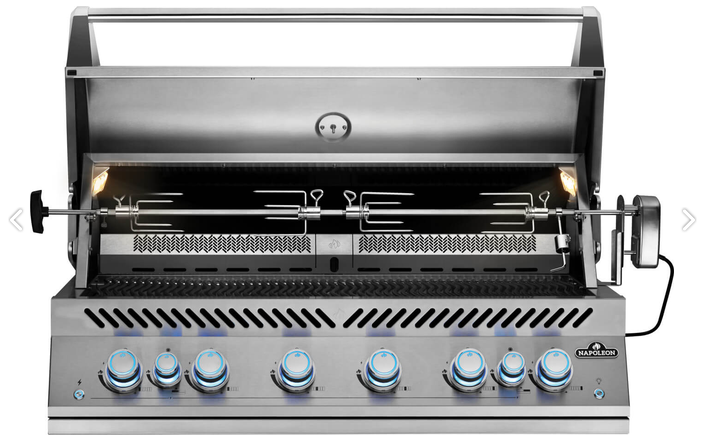 Napoleon Built-In 700 Series 44" with Dual Infrared Rear Burners, Nat Gas, Stainless Steel - BIG44RBNSS-1
