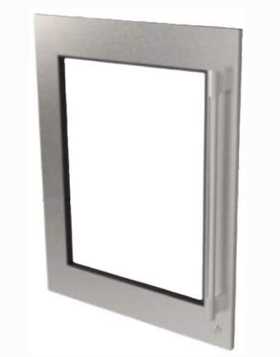Perlick Two-Tone Handle Overlay, Glass, Left, Locking 1056121