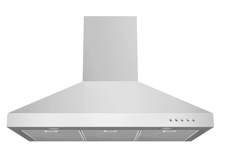 WM-530SS-36B Wall Mount Range Hood - Convertible - Charcoal Filters Included
