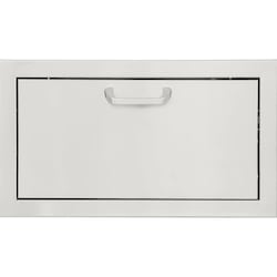 Signature 30 X 15-Inch Stainless Steel Single Access Drawer - Traditional