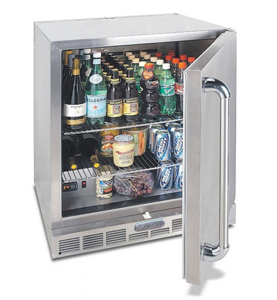 Alfresco 28-Inch 7.2 Cu. Ft. Outdoor Rated Compact Refrigerator & Kegerator - URS-1XE