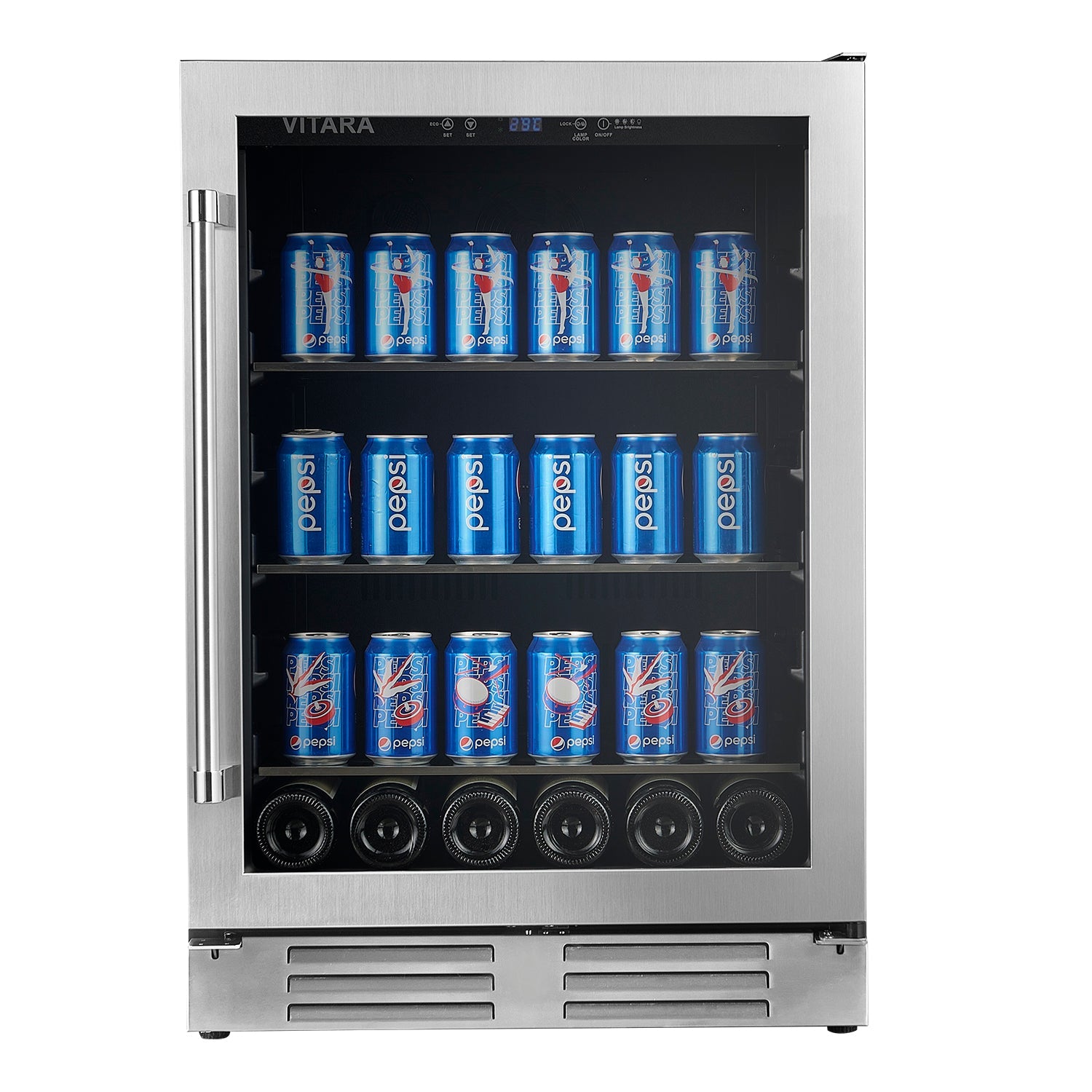 Vitara 24" Width 108 Can Beverage Center