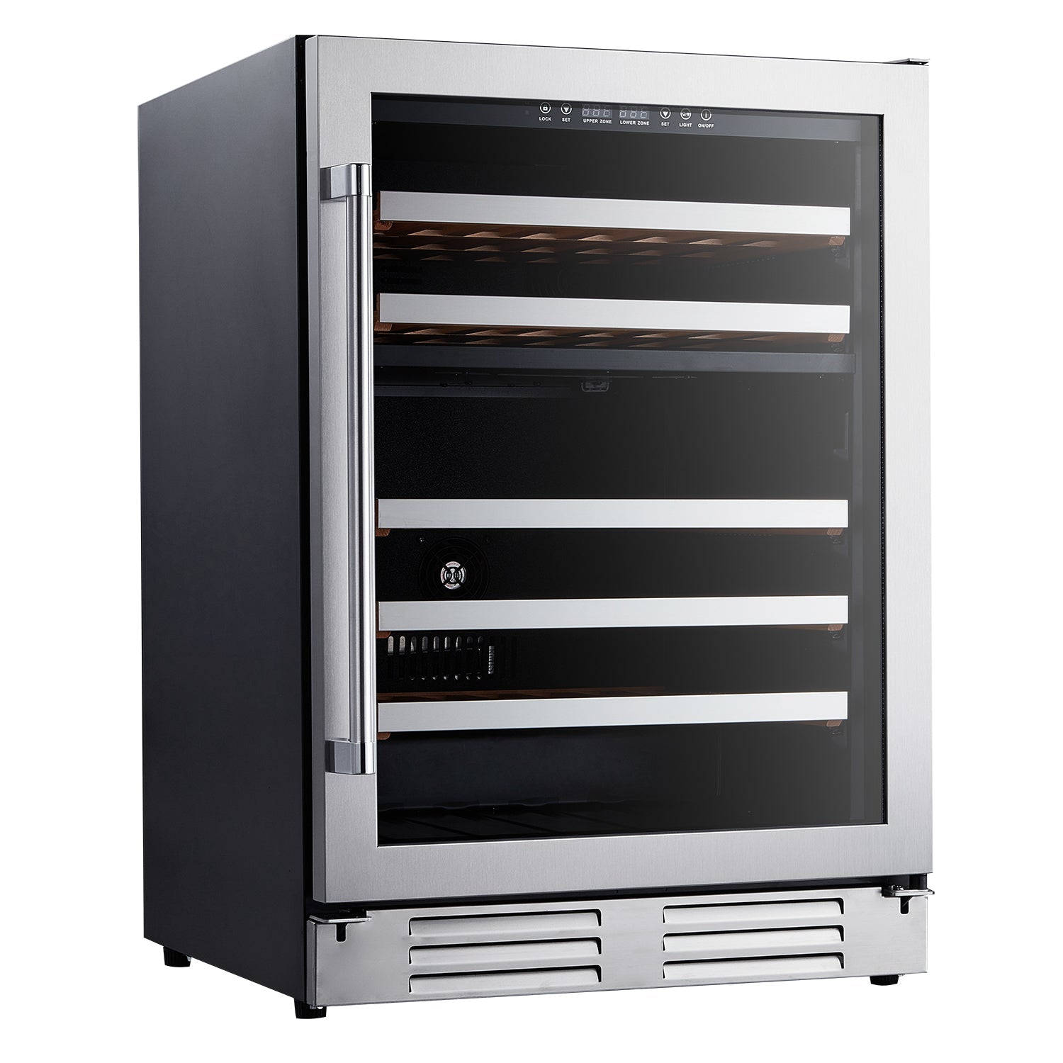 Vitara 24" Width Dual Zone 52 Bottle Built-in Wine Cooler