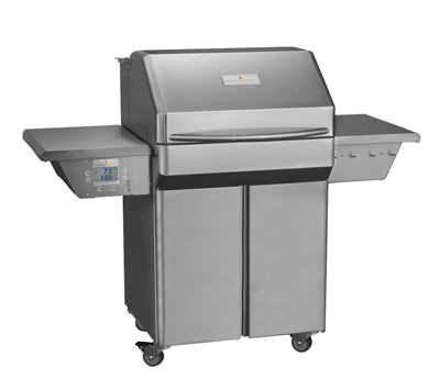 Memphis Grills Pro ITC3 Wi-Fi Monitored 28-Inch 304 Stainless Steel Pellet Grill - VG0001S