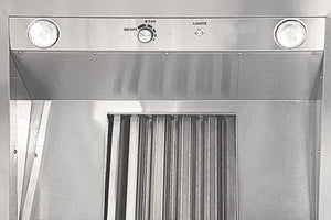 PSVH30 Capital 30" Wall Mount Hood - 600CFM - Stainless Steel