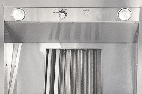 PSVH30 Capital 30" Wall Mount Hood - 600CFM - Stainless Steel