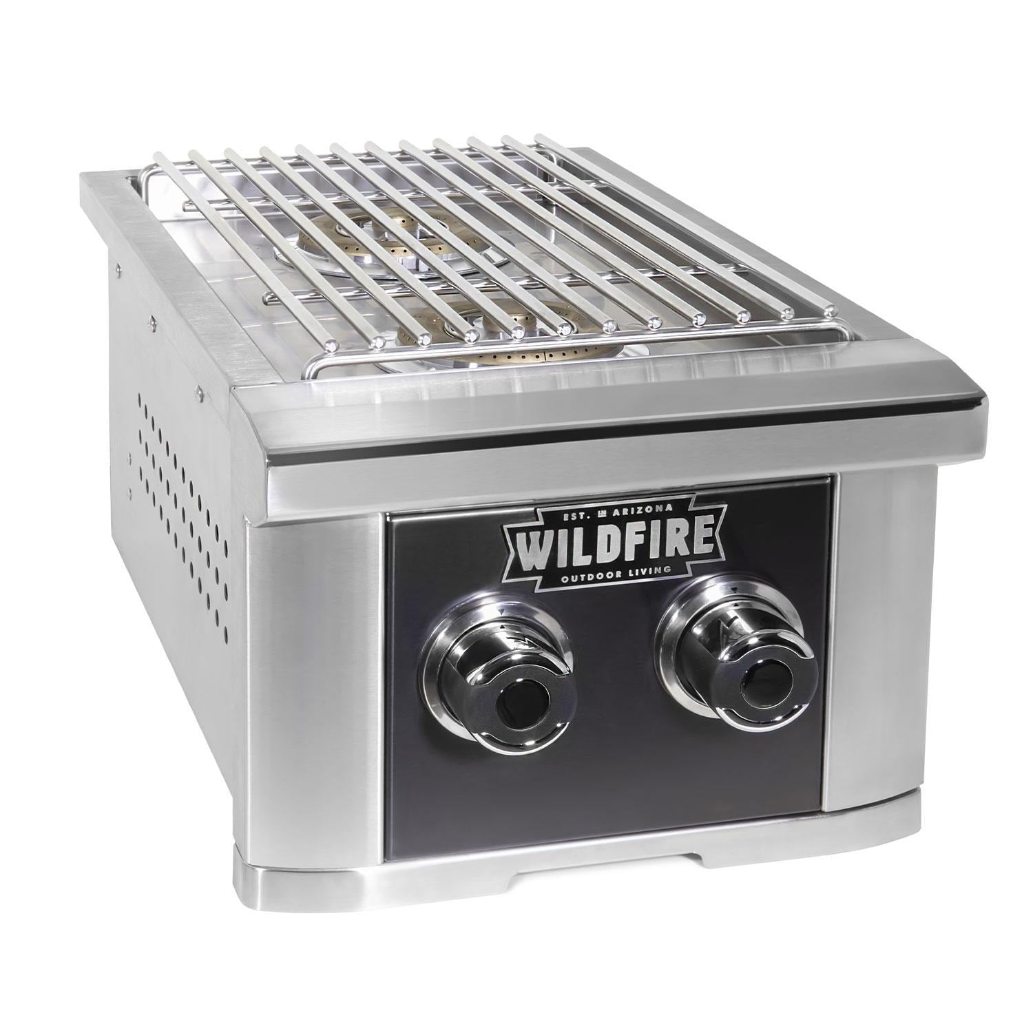 wildfire-ranch-pro-14-in-black-304-ss-propane-double-side-burner-wfdblsbrn-bss-lp