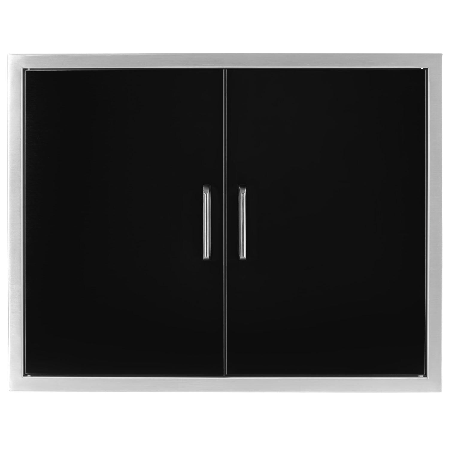wildfire-30-x-24-black-304-ss-double-access-door-wfddr3024-bss