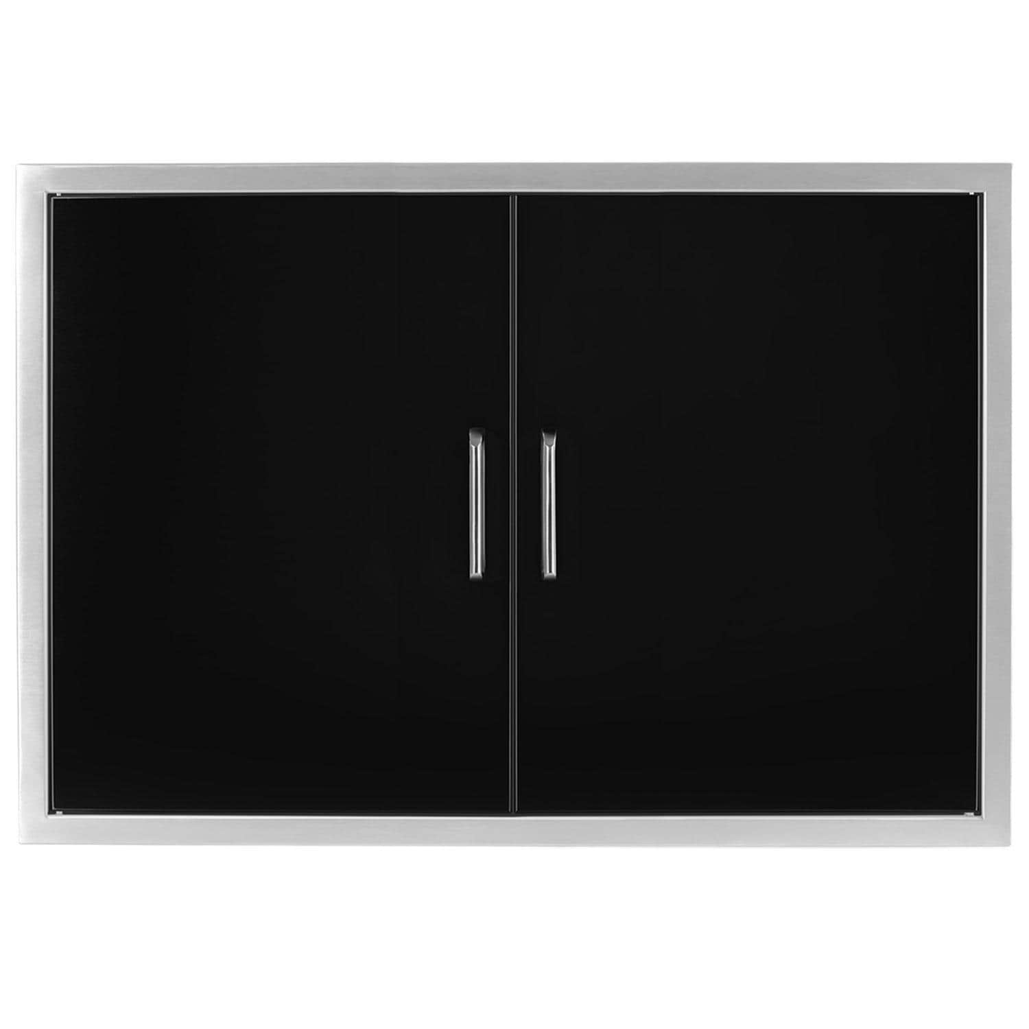 wildfire-38-x-24-black-304-ss-double-access-door-wfddr3824-bss