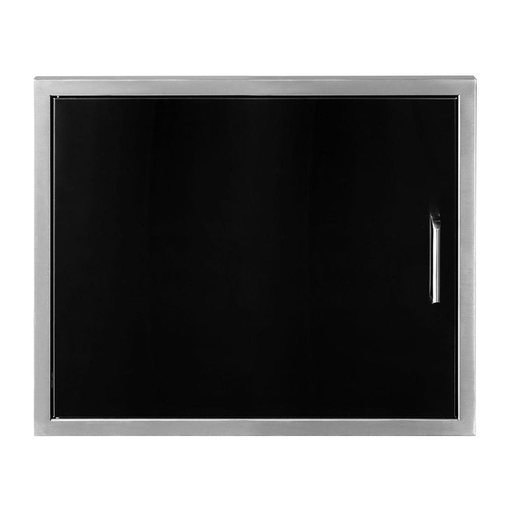 wildfire-27-x-20-black-304-ss-horizontal-single-access-door-wfhsd2720-bss