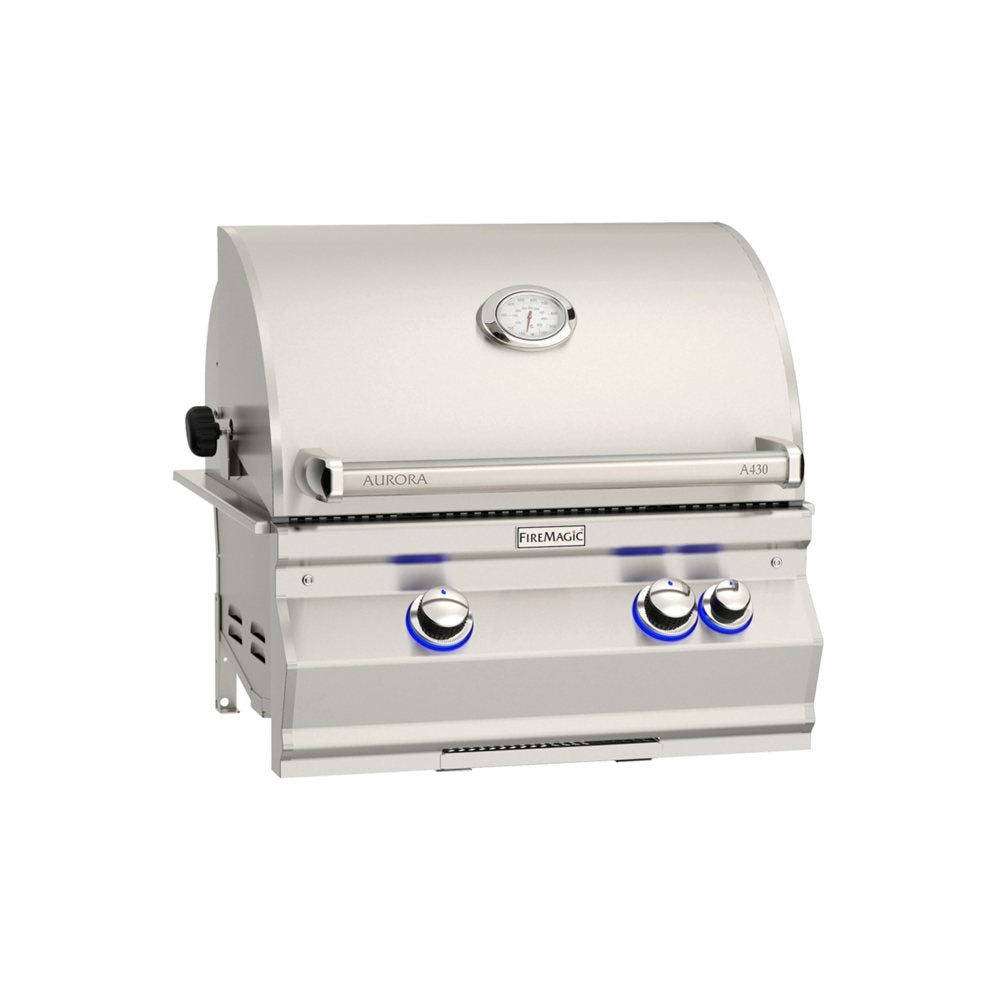 Fire Magic Aurora A430i Built-In Natural Gas Grill with Back Burner and Infrared Burner
