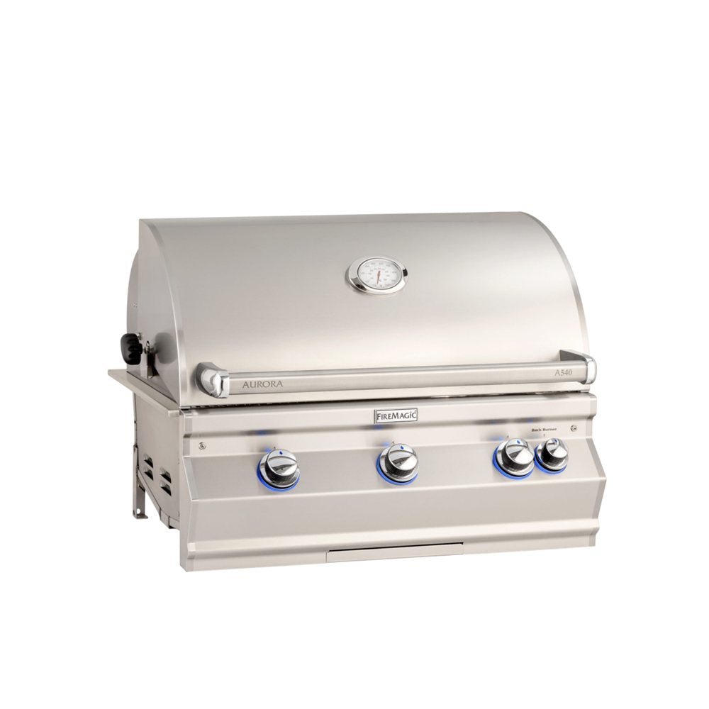 Fire Magic Aurora A540i Built-In Natural Gas Grill with Back Burner