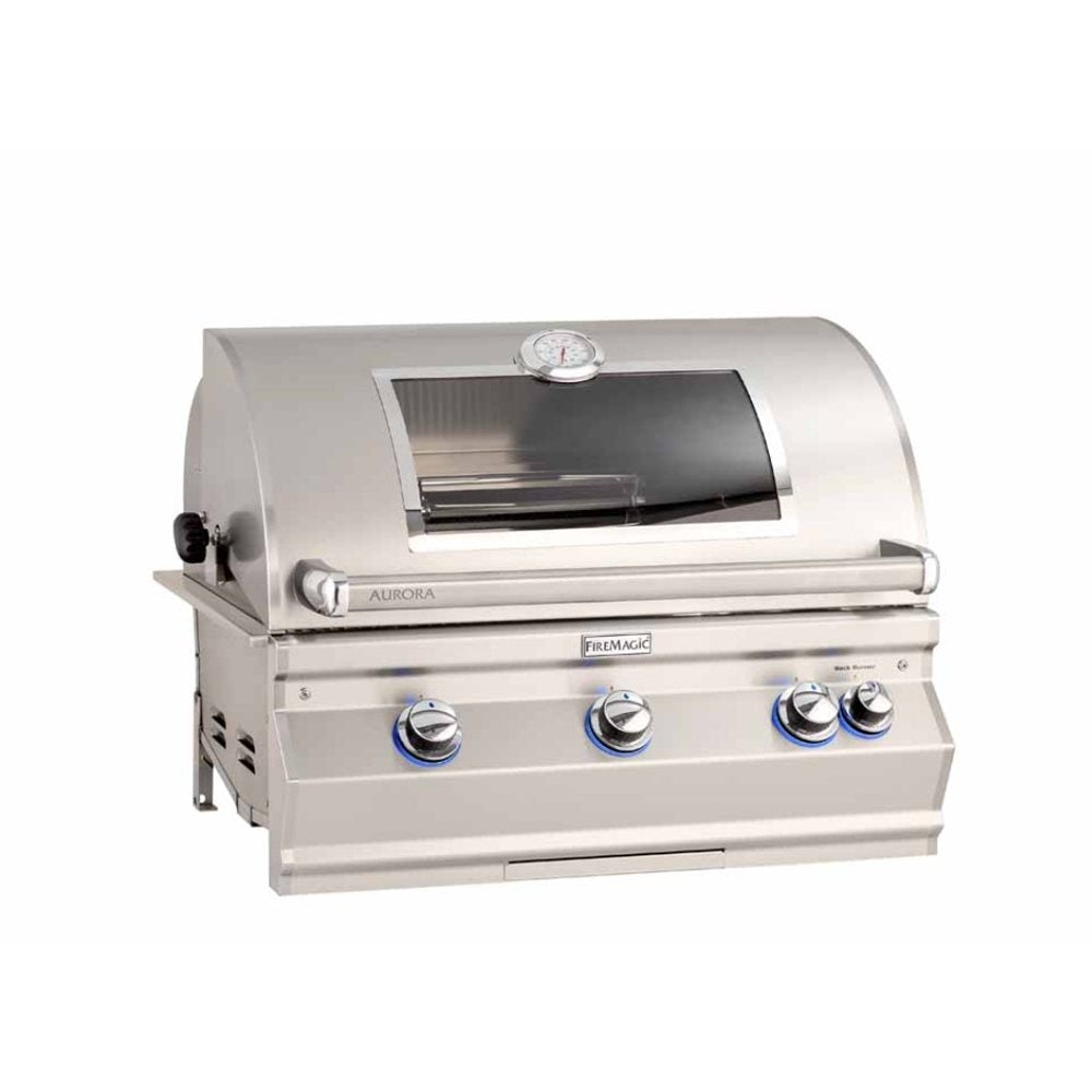 Fire Magic Aurora A660i Built-In Natural Gas Grill with Magic View Window