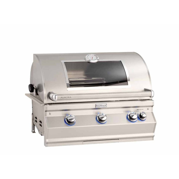 Fire Magic Aurora A660i Built-In Natural Gas Grill with Magic View Window