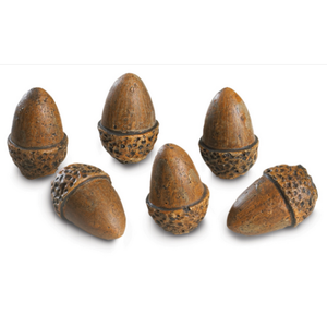 Real Fyre Decorative 6 Acorns