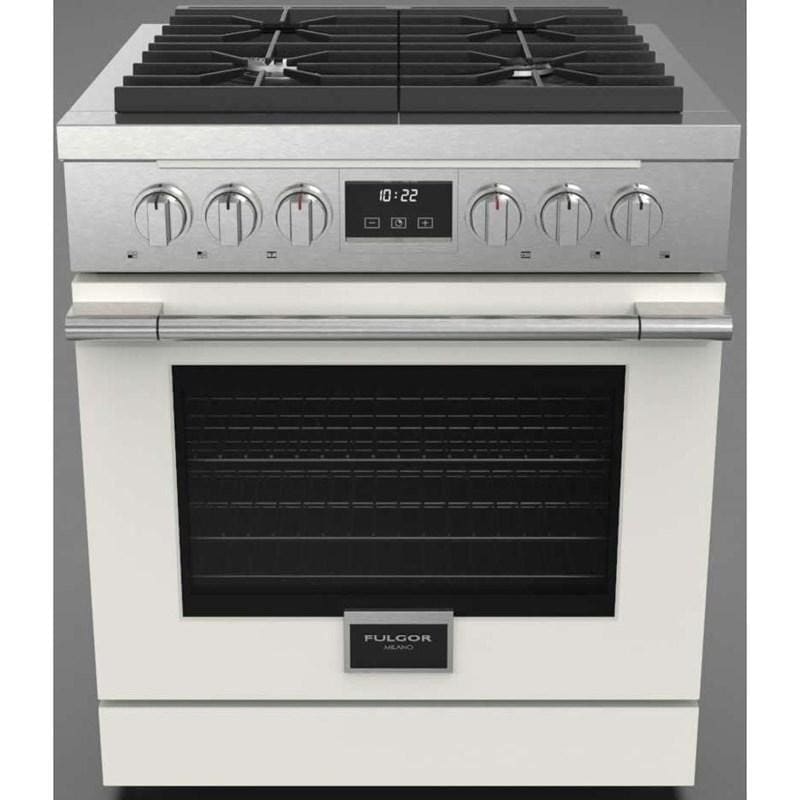 Fulgor Milano ACDKIT30MW Matte White Door Kit for 30" Accento Range