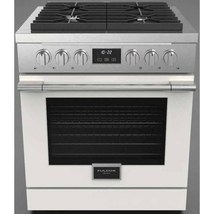 Fulgor Milano ACDKIT30MW Matte White Door Kit for 30" Accento Range
