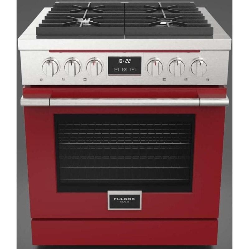 Fulgor Milano ACDKIT30RD Glossy Red Door Kit for 30" Accento Range