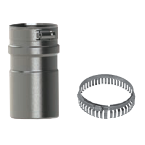 Duravent 5 inch PolyPro-To-FasNSeal Adapter Adapters