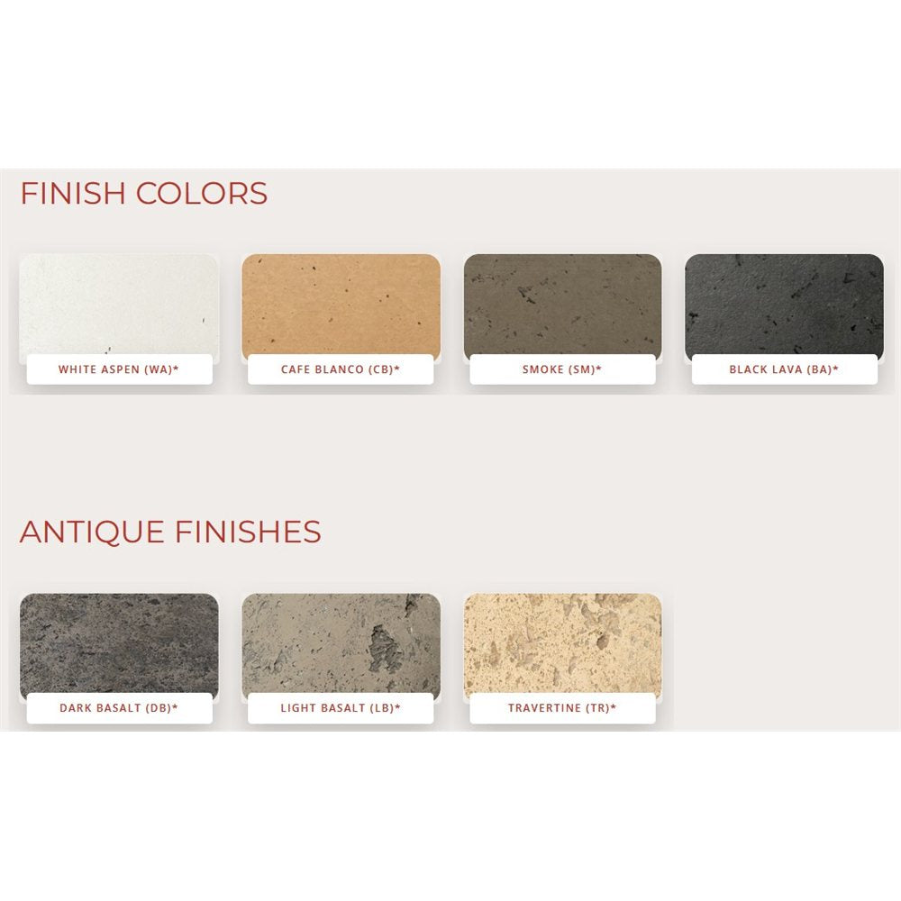 American Fyre Designs Natural Gas Cosmopolitan Square Dining Fire in Smoke 642-SM-11-H6NC view 2