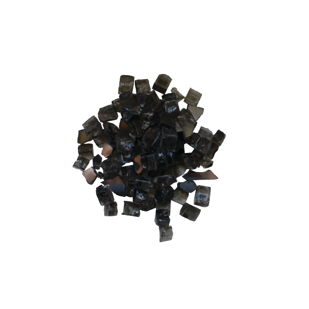 Amantii 1/2" Dark Grey Reflective Fire Glass Media
