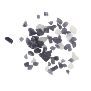 Amantii Smokey Grey & White Fire Glass Media