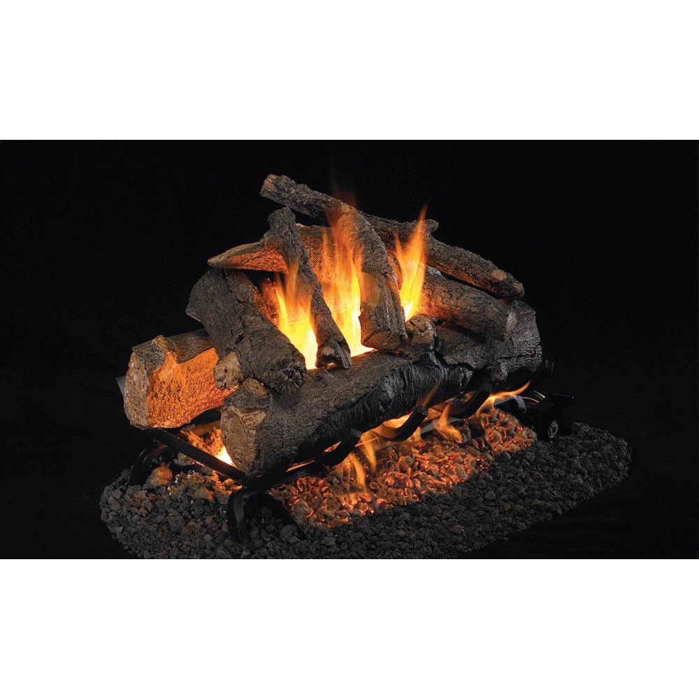 Real Fyre 30" American Oak Vented See Through Log Set