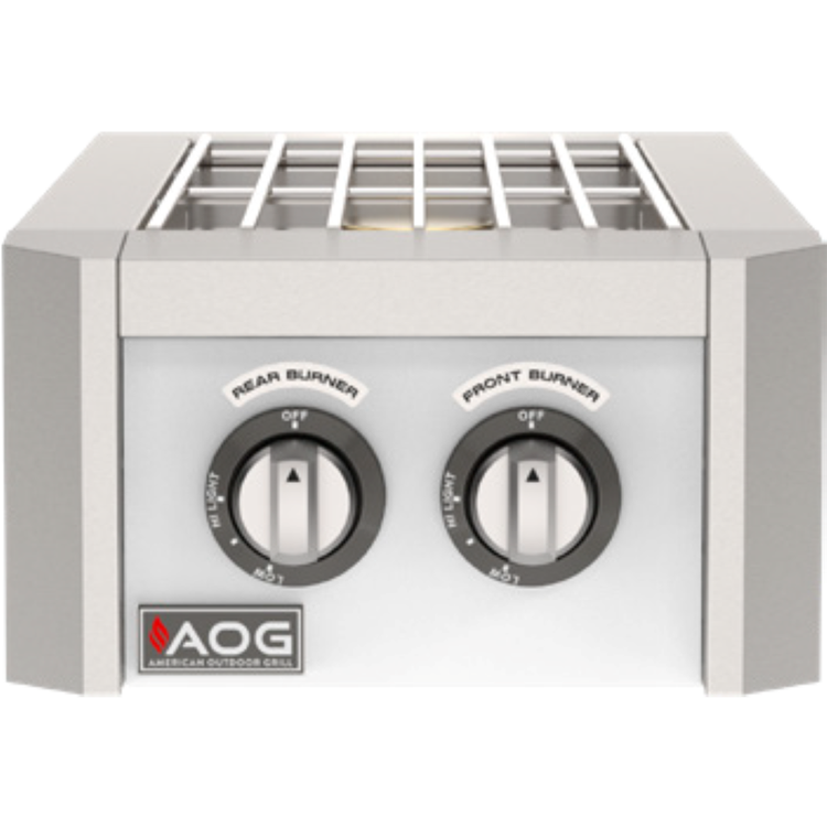 American Outdoor Grill White Accent Panel for L Series Double Side Burners
