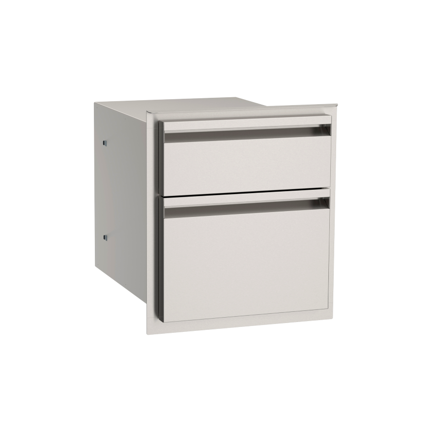 American Outdoor Grill Door with Double Drawer