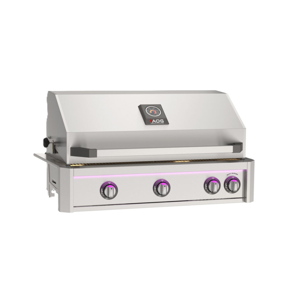 American Outdoor Grill 36" L-Series Built-In LP Grill with Backburner & Rotisserie Kit