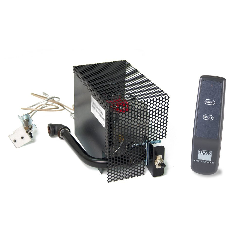 Real Fyre Natural Gas High Capacity Automatic Safety Pilot System On/Off Remote
