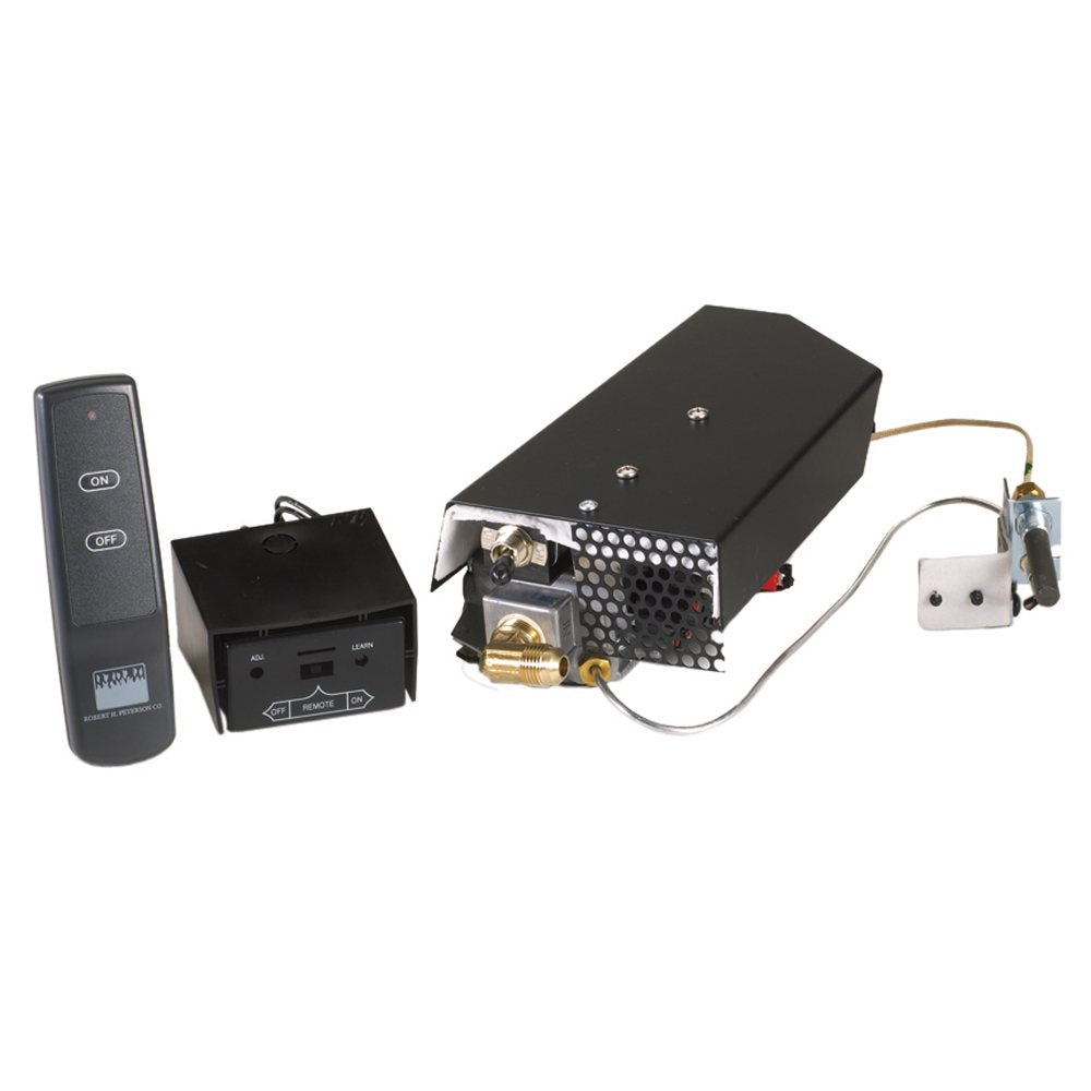 Real Fyre Natural Gas Automatic Safety Pilot System with On/Off Remote