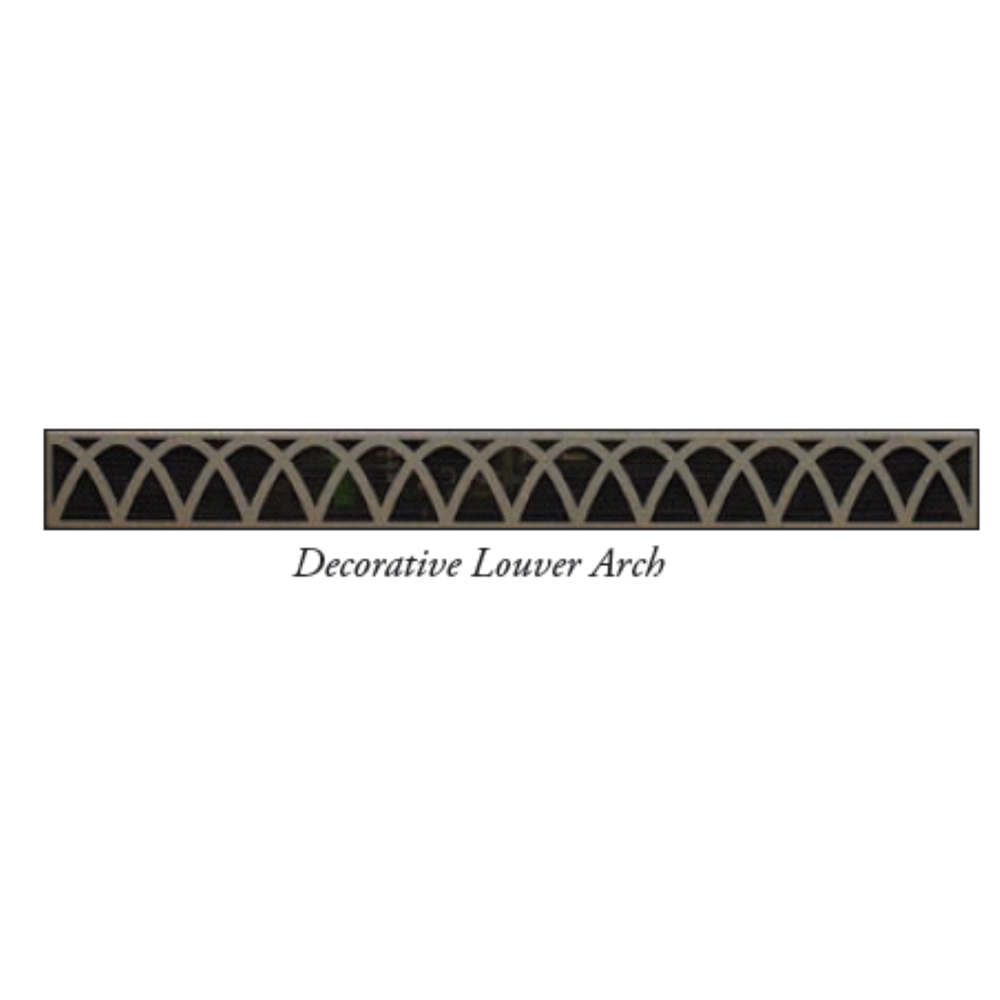 American Hearth Black Arch Louvers for VFD32