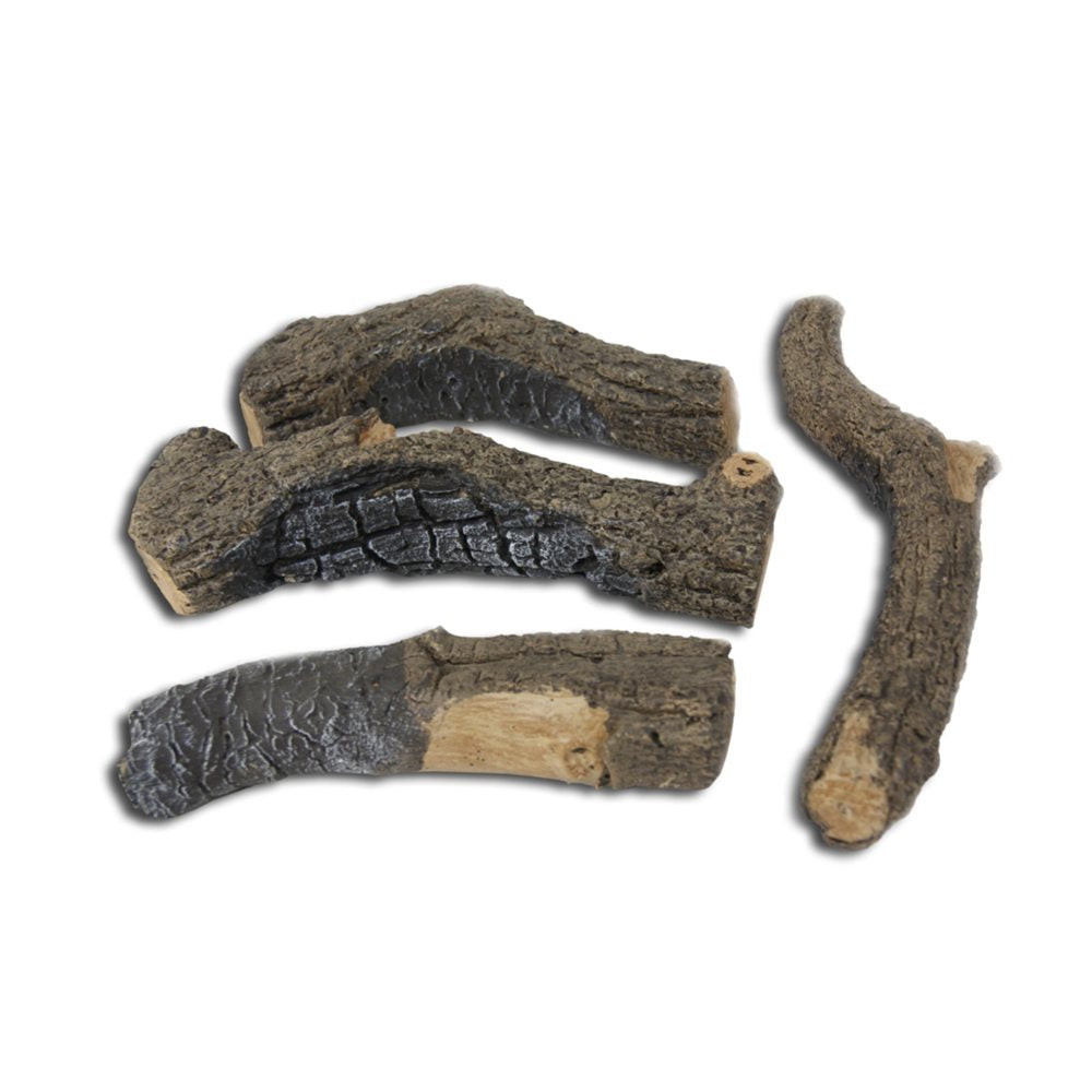 Real Fyre Decorative 4 Charred Branches Logs