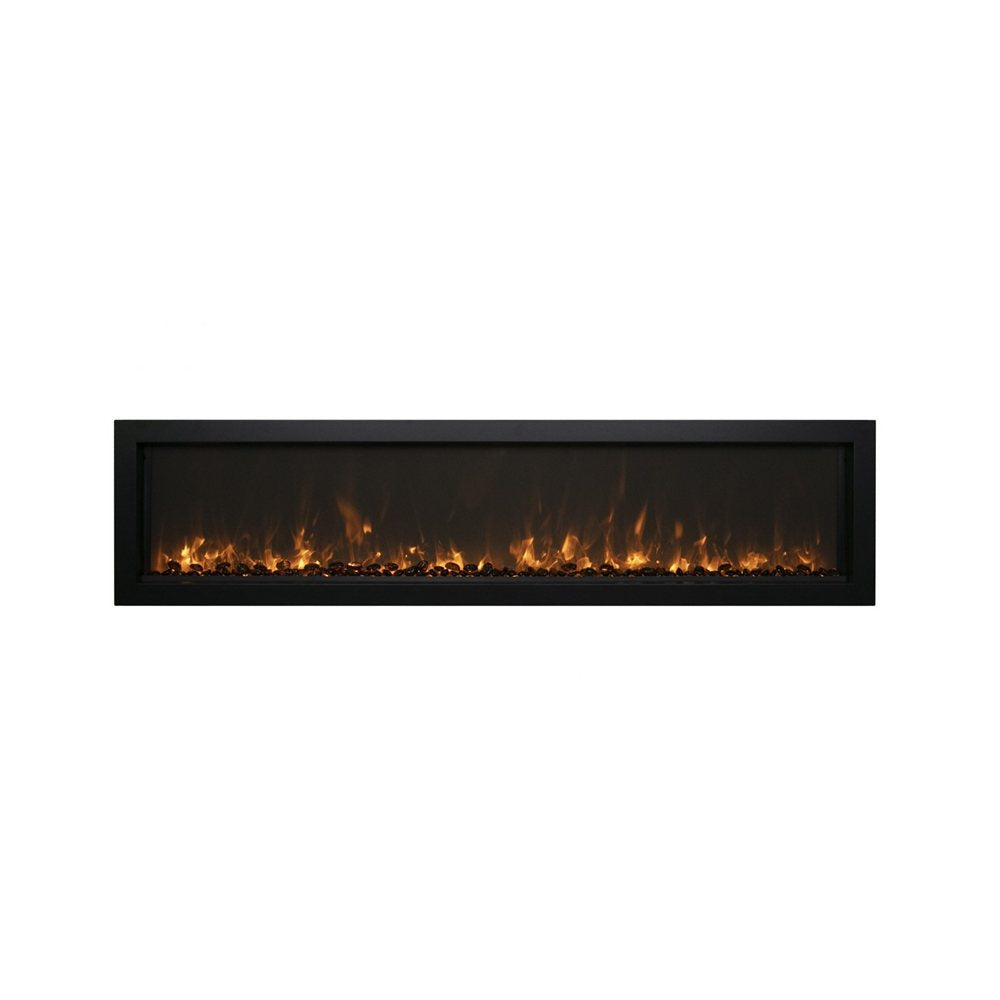 Amantii 72" Panorama Slim Smart Electric Fireplace