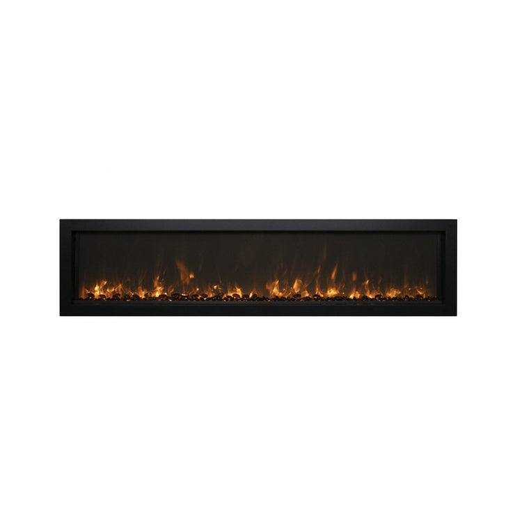Amantii 72" Panorama Slim Smart Electric Fireplace