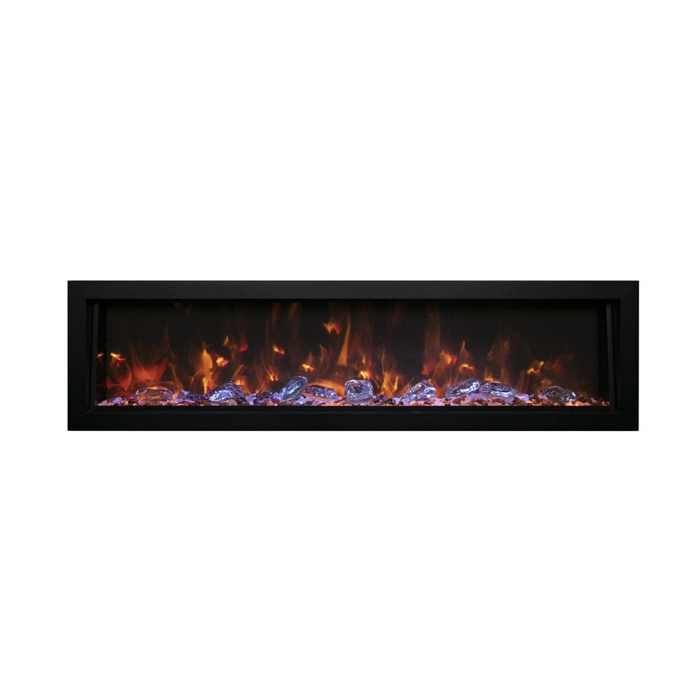 Amantii 88" Panorama Deep Smart Electric Fireplace