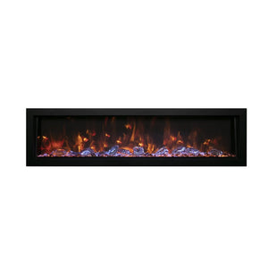 Amantii 88" Panorama Deep Smart Electric Fireplace