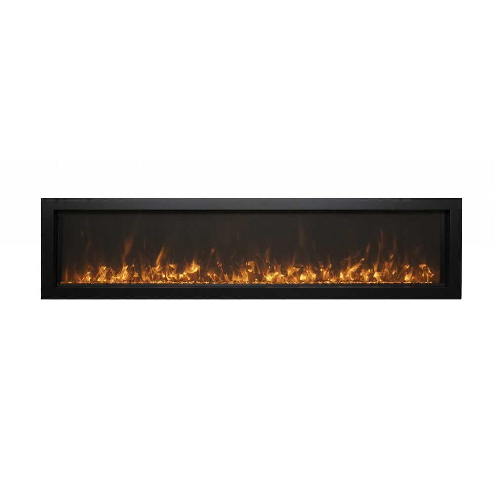 Amantii 88" Panorama Slim Smart Electric Fireplace